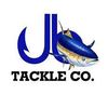 Logo of JL Tackle Co. with a fish illustration.
