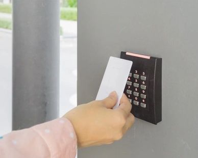 Access control keypad and card reader