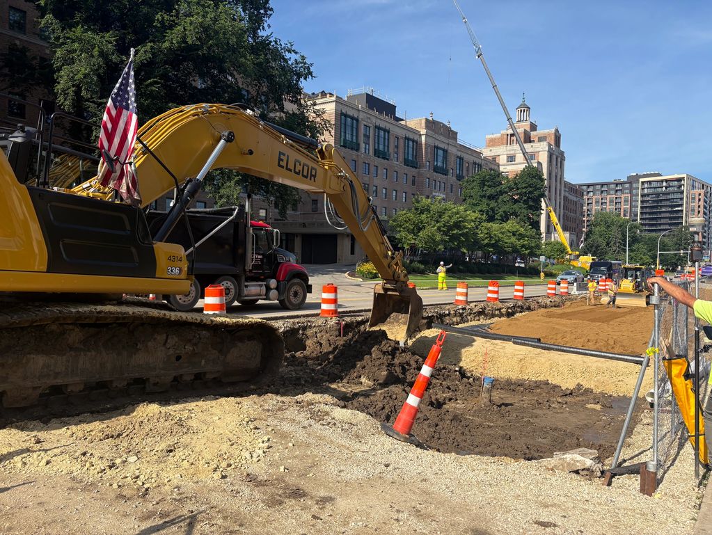 2025 City of Rochester BRT project Subcontractor proving traffic control services and flagging 