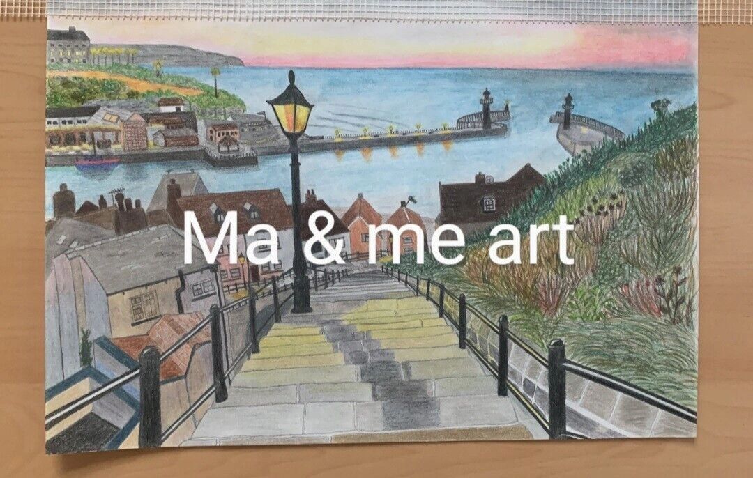 Whitby Steps at Dusk by Ma and Me Art

Click to Purchase