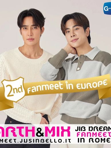 Karth and Mix promoting their 2nd Europe fanmeet event.