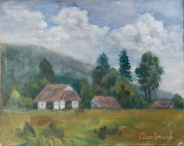 French Asylum Cabins
9x12
