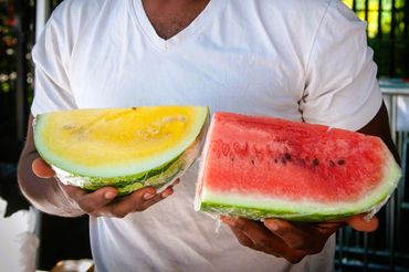 Watermelon Produce Farm-to-Table Farmer's Market Food Photography
