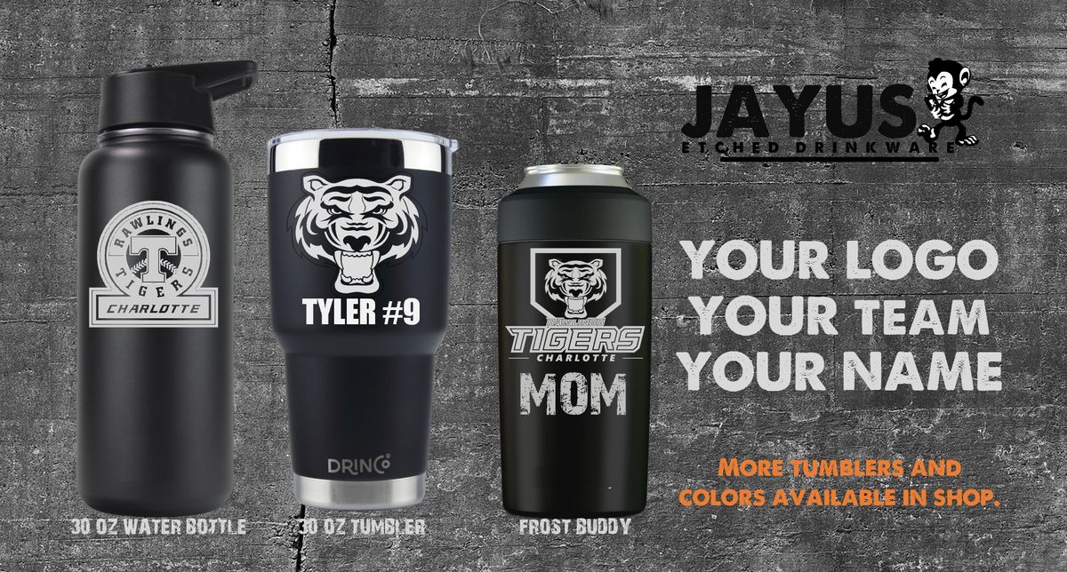 RAWLINGS TIGERS CHARLOTTE ( 10 OFF ORDERS OVER 75 ) PROMO CODE TIGER