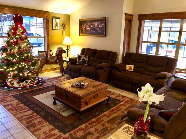 sitting area in the house