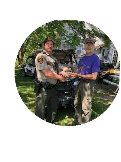 Mike receives the ATV Safety instructor of the year 2022   https://www.dnr.state.mn.us/news/2023/06/