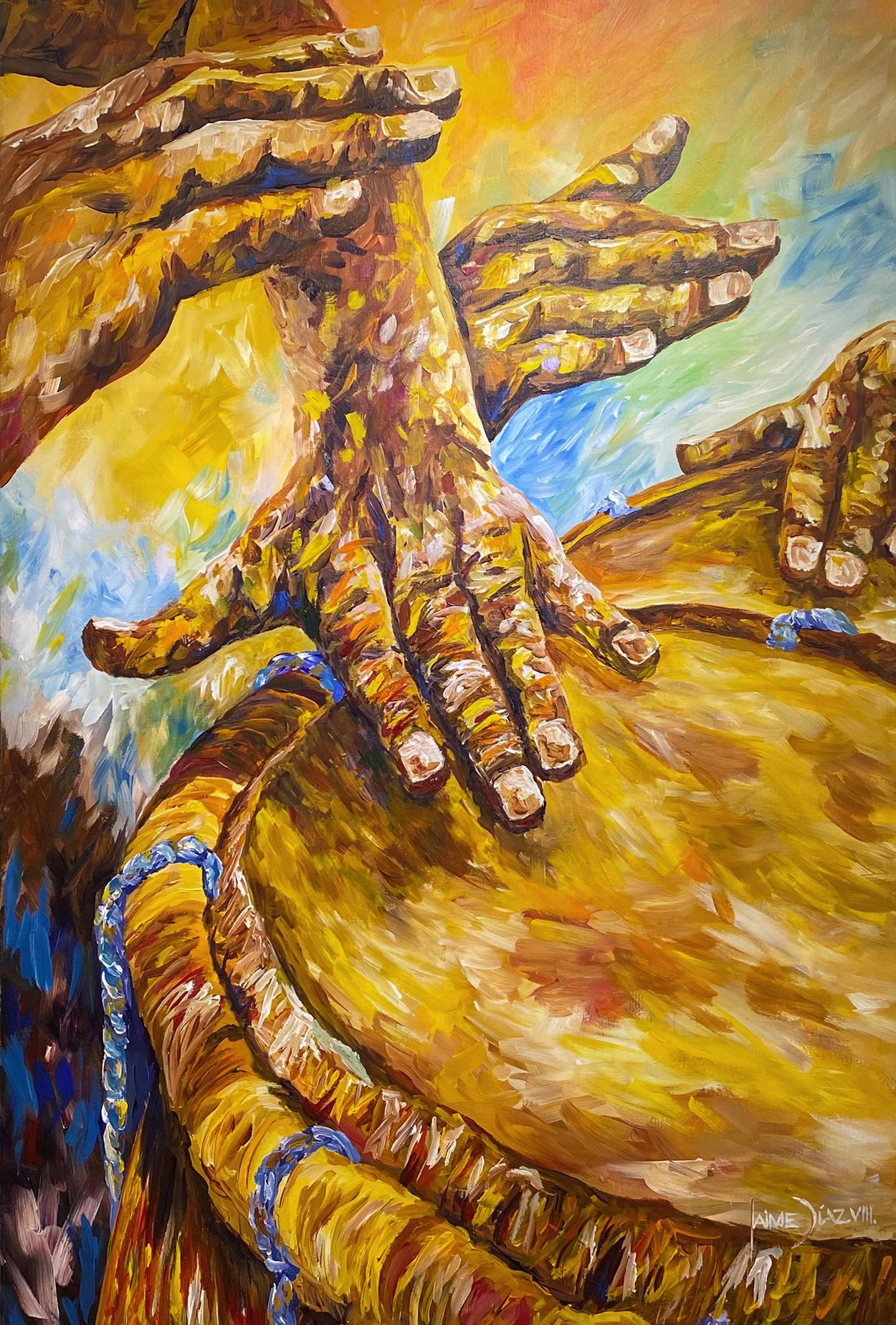 "SON A CUATRO MANOS"
 by Jaime Díaz
2008

