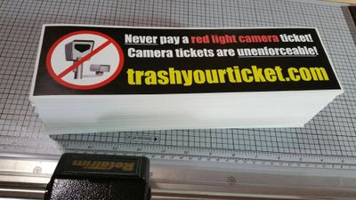 No More Red Light Camera Tickets. Make Your Car Invisible To