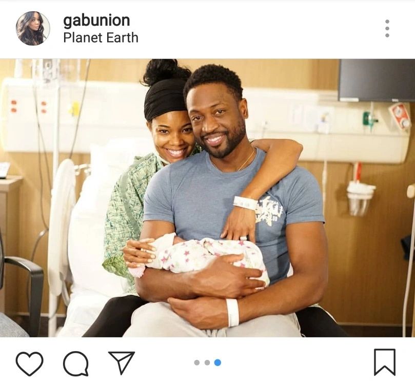 Gabrielle Union And Dwyane Wade Welcome Daughter Gabrielle Union And Dwyane Wade Welcome Daughter