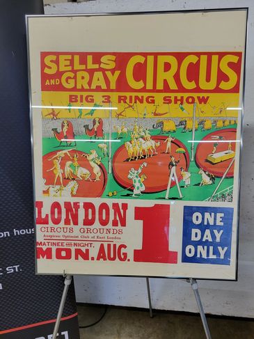 London circus poster