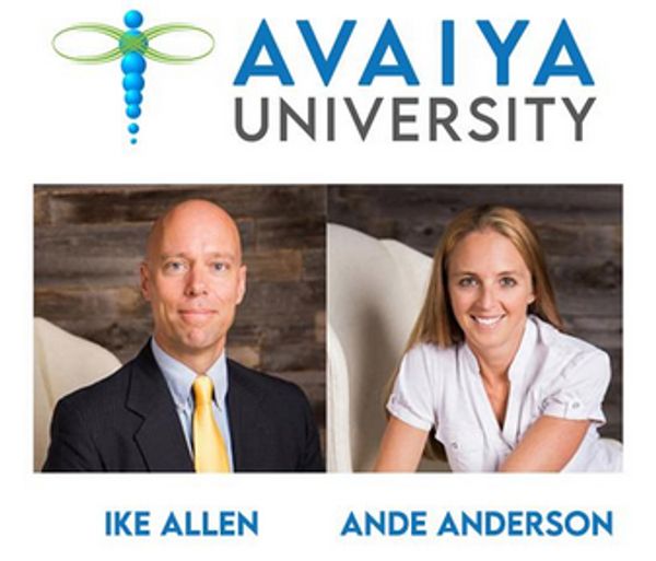 Avaiya University Logo with pics