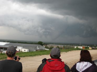 Canadian, TX tornado we caught on May 27, 2015