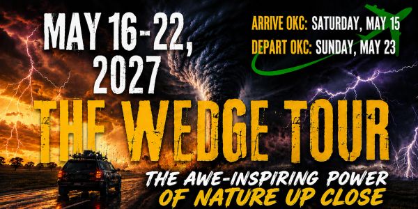 The Wedge Tour May 16-22, 2027, showcasing nature's power.