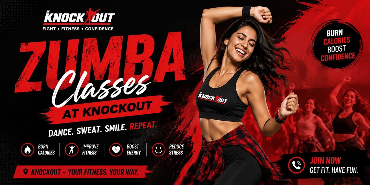 Looking for the best Zumba classes in Delhi NCR? Knockout offers energetic and fun-filled Zumba sess