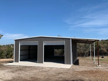 mueller building metal building steel building barndominium pole barn shop building dripping springs