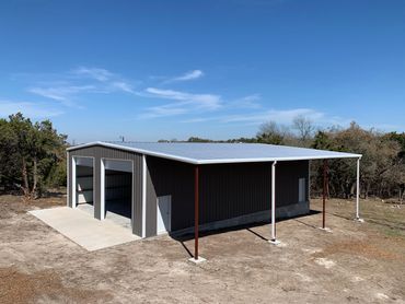 mueller building metal building steel building barndominium pole barn shop building dripping springs