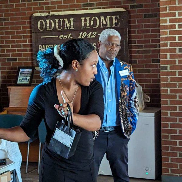 Founder, Dyani Sakara and husband go back to her former Group Home in Pembroke NC 