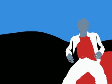 Figure in a Landscape 
