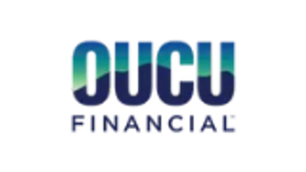 Logo of Oucu Financial with a gradient blue and green design.