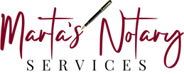 Marta's Notary Services