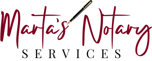 Marta's Notary Services