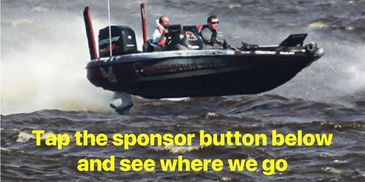 High-speed boat ride with two men on choppy water.