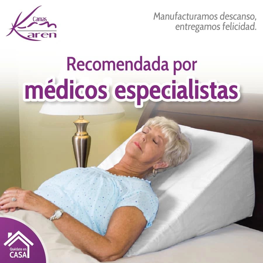 CUÑA ANTIRREFLUJO ADULTO RESPALDO - ALMOHADA PARA VARICES – ORTOPEDICOS  MEDICA PLUS