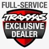 Logo for Traxxas exclusive dealer.