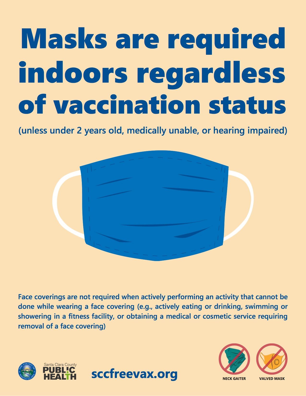 MASKS REQUIRED INDOORS EFFECTIVE AUGUST 3RD, 2021