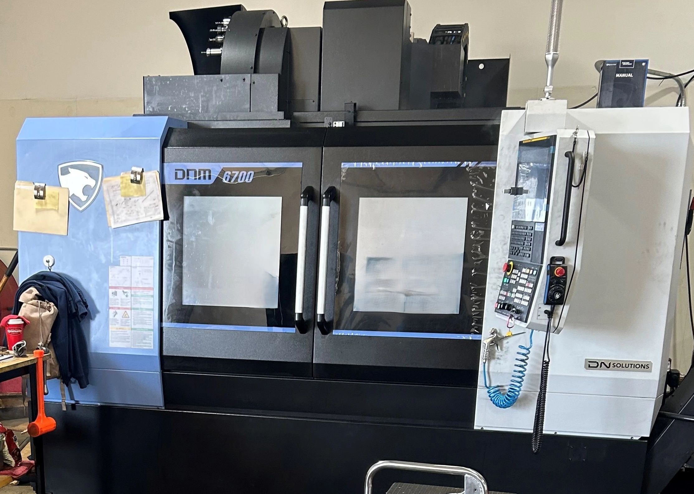 Heavy-duty vertical machining centre at JIT Industries Jonesboro in Jonesboro, AR.