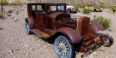 A variety of old items found along our path through the United States.