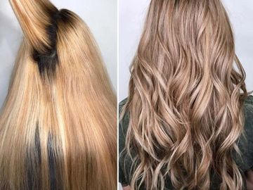 HAIR COLOUR CORRECTION HAIR COLOUR CHANGE  