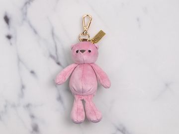 Light pink teddy charm