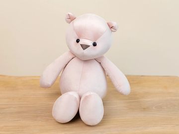 Baby pink teddy bear