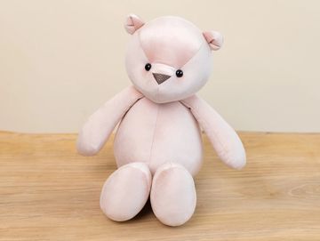 Baby pink teddy bear
