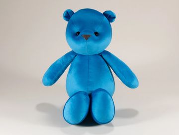Lagoon blue teddy bear