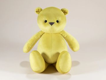 Lemon yellow teddy bear