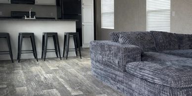 Two new furnished 3 bed / 2 bath mobile homes at Antley Pines, located 8 miles from Meta and thought