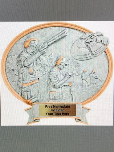 custom clay shoot award