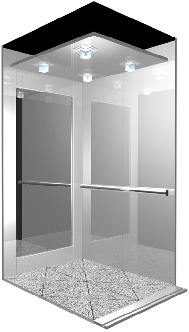 Interior de ascensor