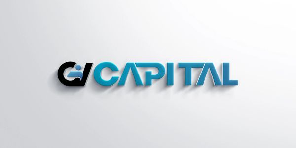 3D logo with the text 'Capital' in blue and black.