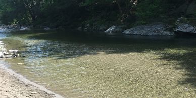 Accessible swimming hole on the Rock River to be enjoyed before or after our yoga practice.