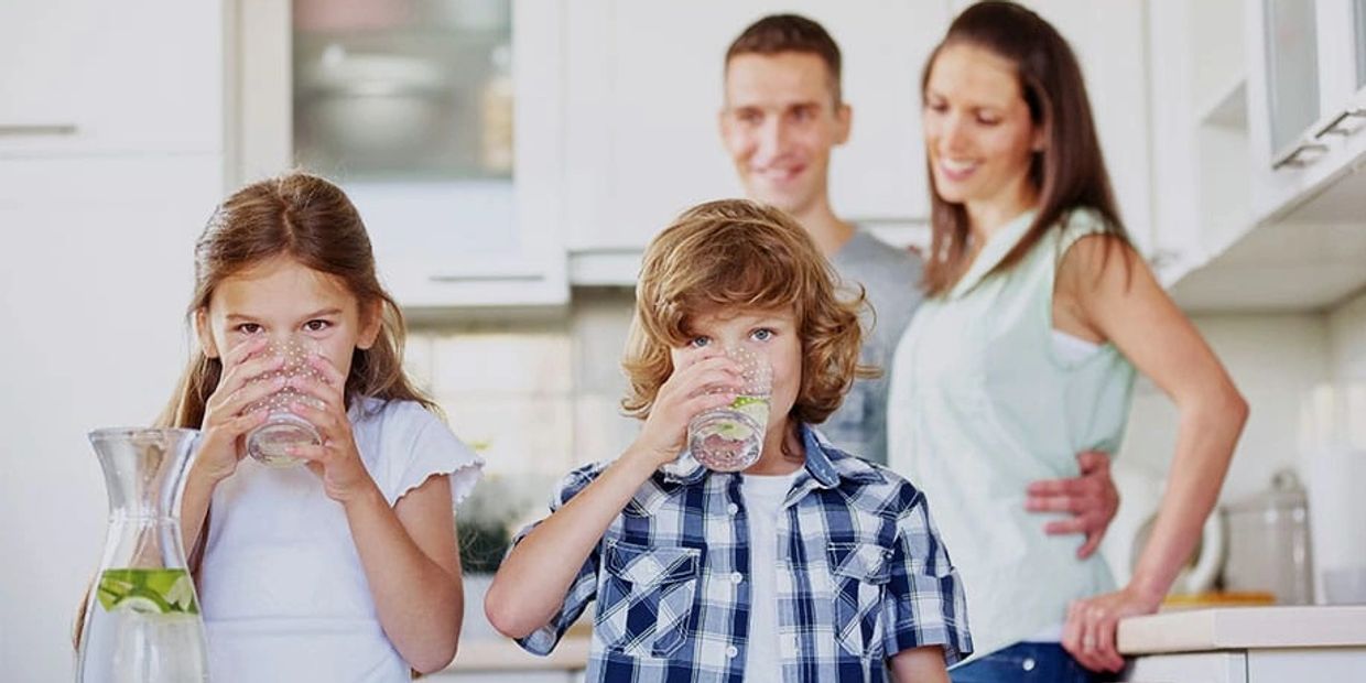 Family enjoying clean water Plumb Simple Plumbing Service Edmonton