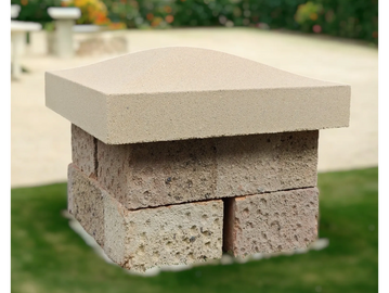 cast stone pier cap pillar cap wall cap wall topper Frostproof reconstituted stone Hampshire  budget