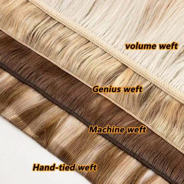human hair weft