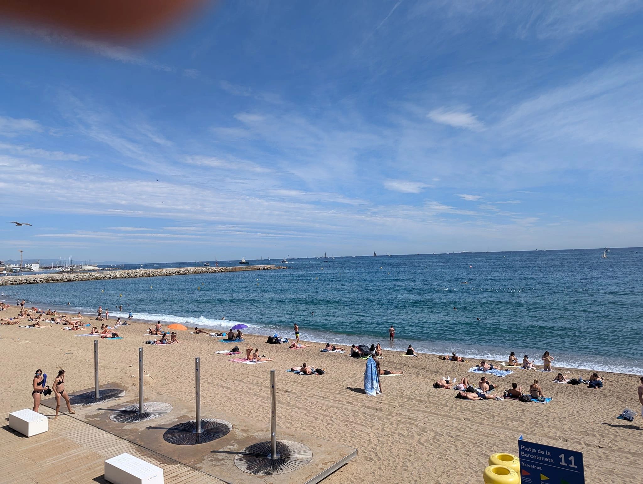 Plage de Barcelone