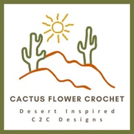 CACTUS FLOWER CROCHET
Desert Inspired C2C Crochet Patterns  