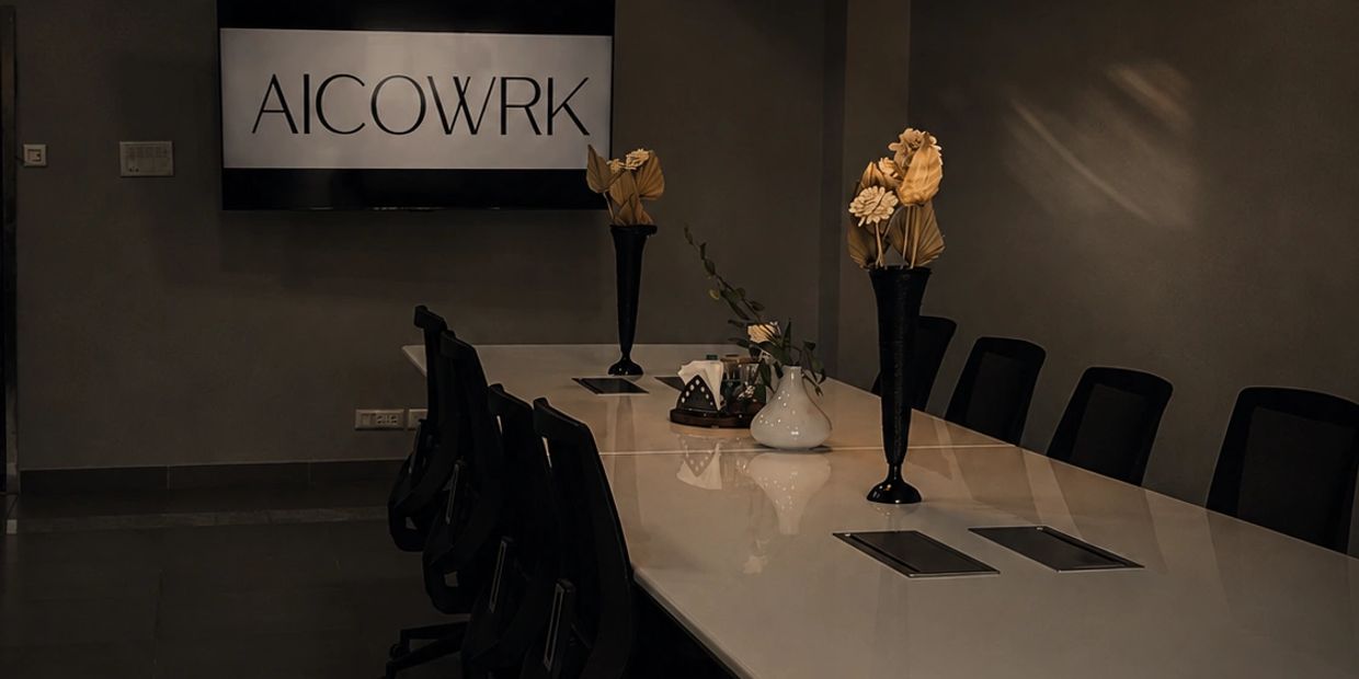 Private cabin office space near Yelahanka, KIADB Aerospace Park AICOWRKcoworking-space-yelahankaMeet