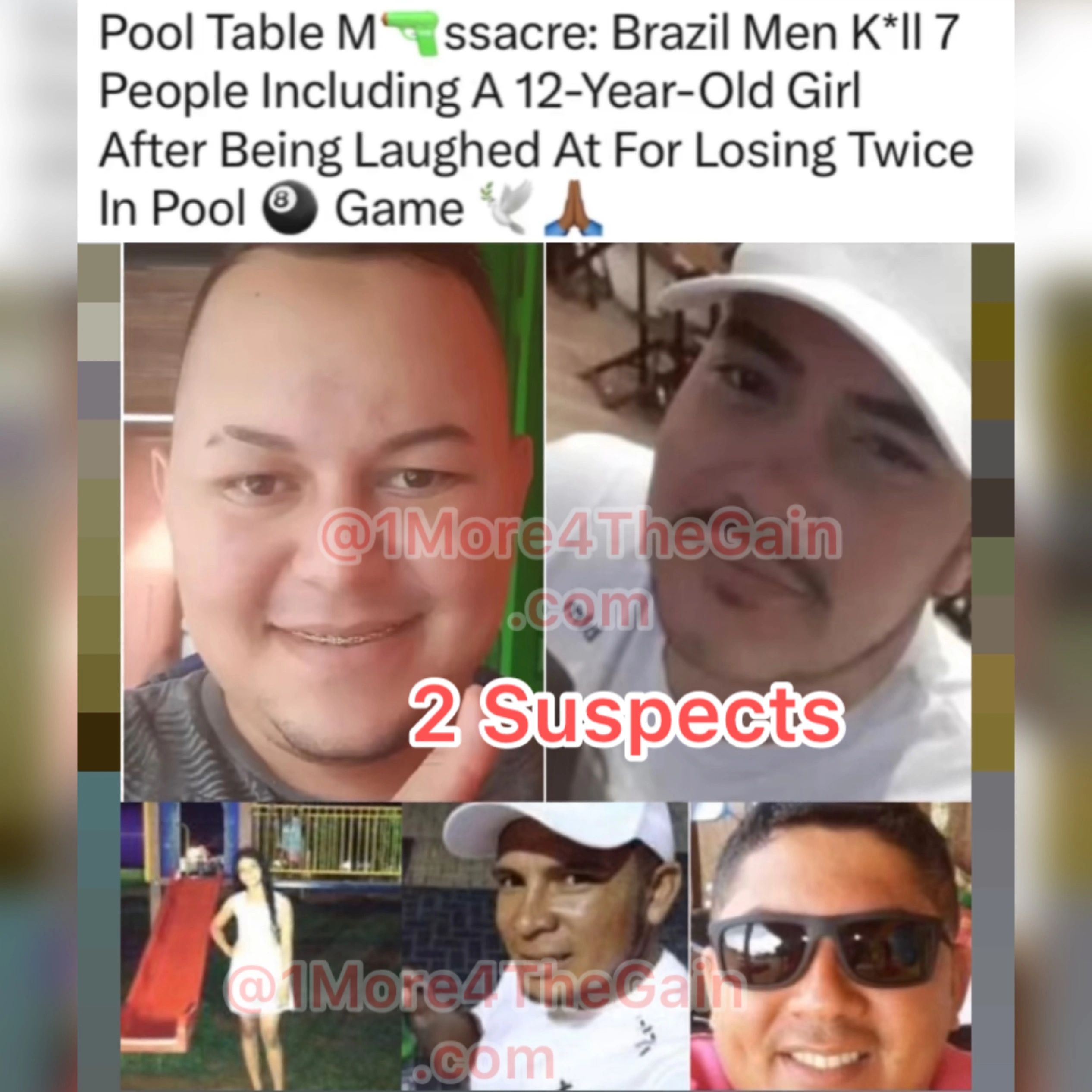 Brazil Men Kill 7 People Including A 12 Yr Old In Pool Massacre brazil-men-kill-7-people-including-a-12-yr-old-in-pool-massacre