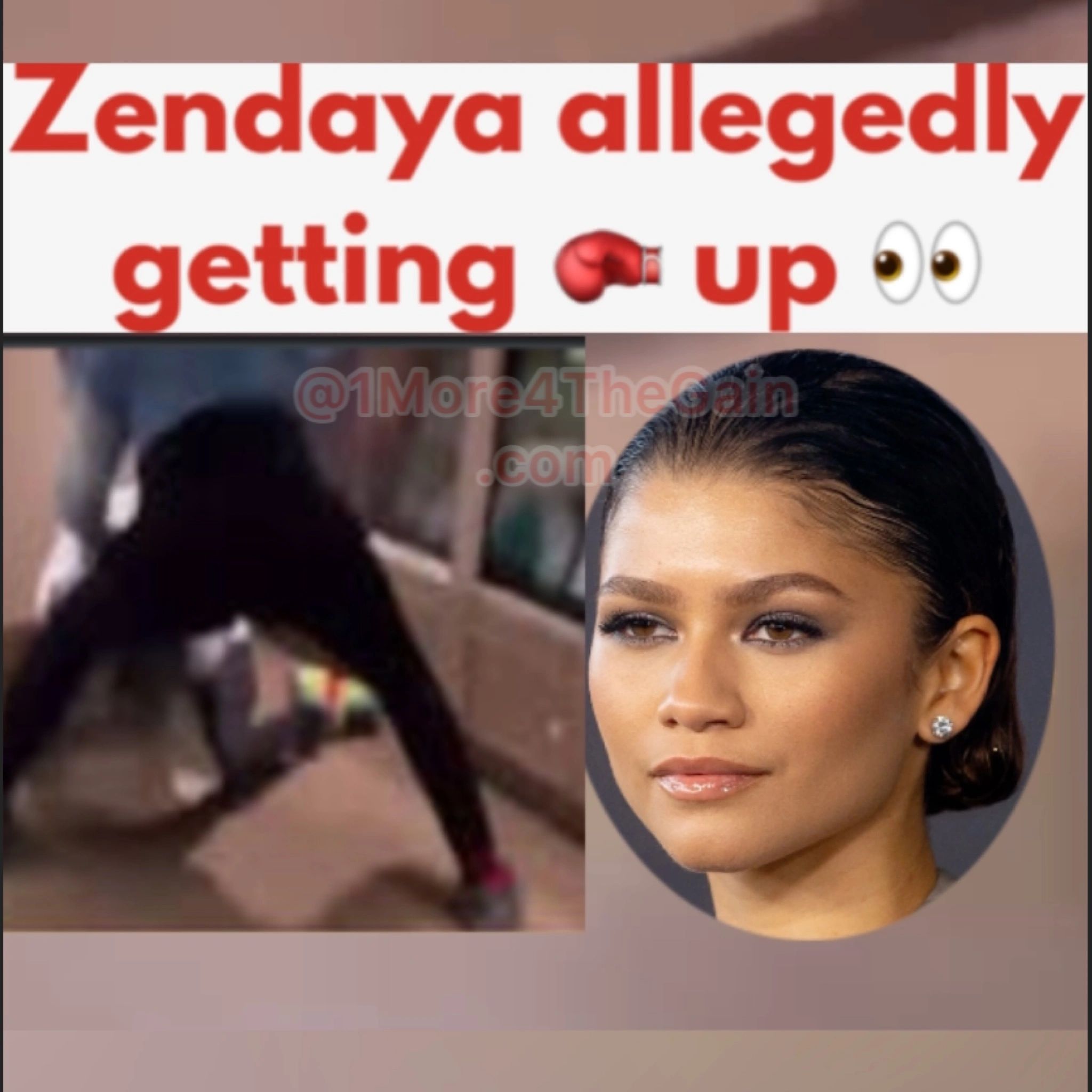 Video Zendaya allegedly getting beat up